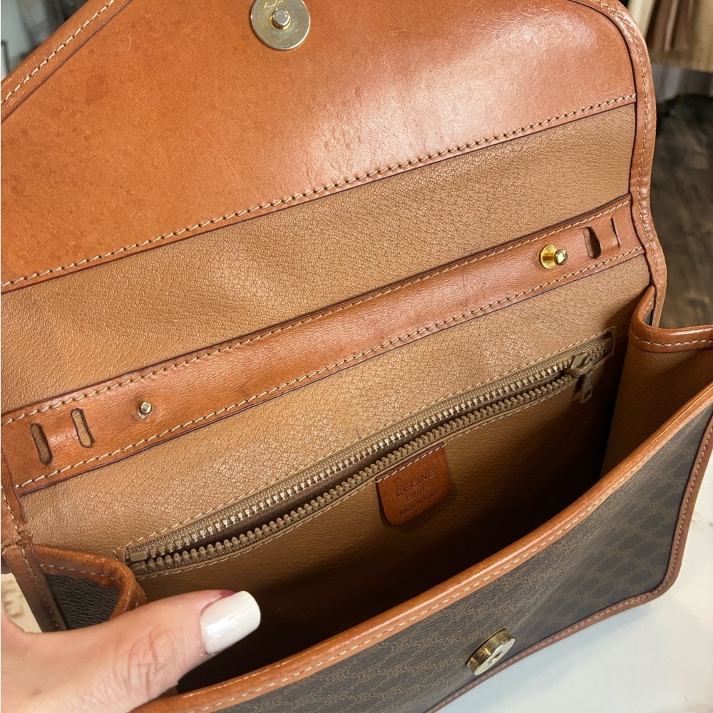 Celine vintage Macadam canvas bag - Picture 2 of 9